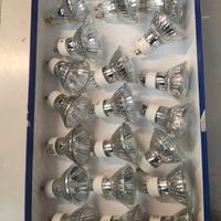 stock 20 lampade alogene GU10