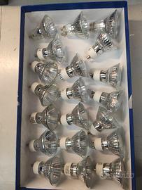 stock 20 lampade alogene GU10