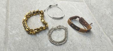 Set mix bracciali uomo 