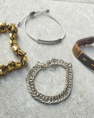 Set mix bracciali uomo 