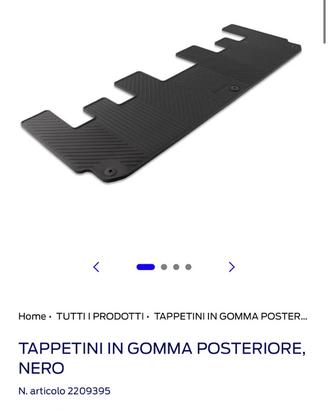 Ford Tourneo Custom Transit TAPPETINI IN GOMMA