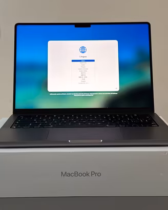 Macbook Pro 14” (late 2023) M3 - garanzia 10/2017