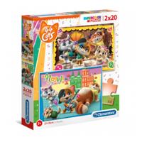 Puzzle 44 gatti clementoni