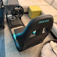 Postazione racing NACON + logitech g293