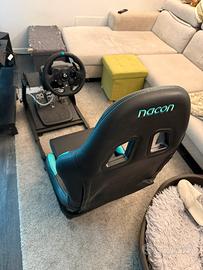 Postazione racing NACON + logitech g293