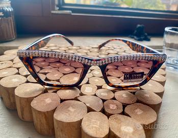 Occhiali da sole  con strass