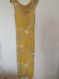Abito lungo in Tulle stretch spalle scoperte 