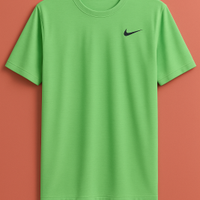 Nike Dry Fit Verde - T-Shirt Tessuto Tecnico M