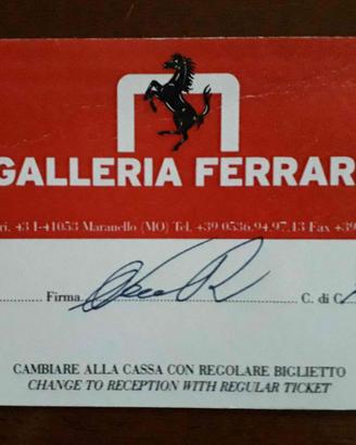 Gadget Galleria Ferrari