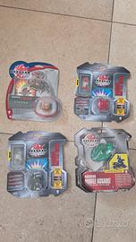 Lotto 4 Bakugan Trap e Battle Gear Nuovi Sigillati