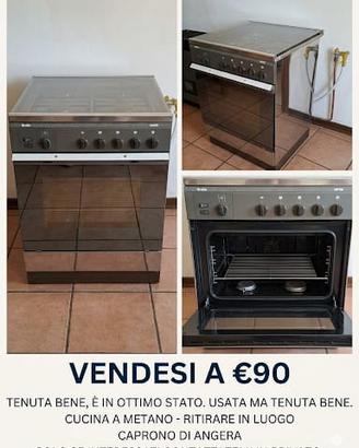 Cucina IGNIS 4 Fuochi a Metano