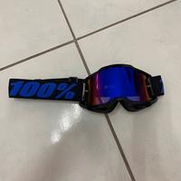 mascherina casco cross 100% viola