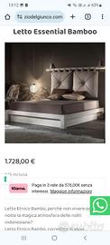 letto etnico bambù 