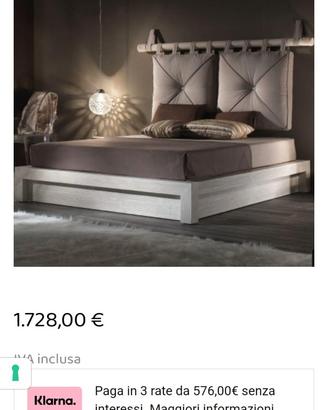 letto etnico bambù 
