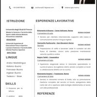 Cameriere / aiuto cameriere
