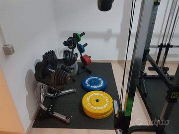 SET Bumper Color ELITE bar - 120 KG Lacertosus