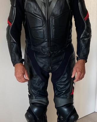 Tuta in pelle Dainese divisibile
