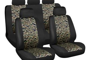 Coprisedili completi anteriori e posteriori camo m