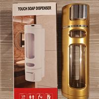 Dispenser Sapone da muro Touch Gold