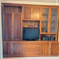 Mobile sala color noce