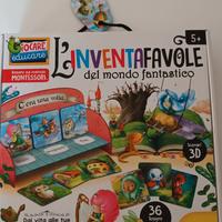 Gioco Montessori Inventafavole