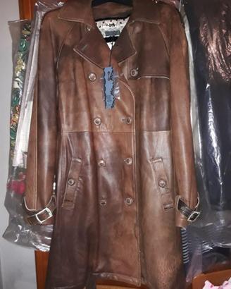 Tranch Giubbino pelle VDP