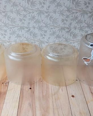 Lotto ricambi globi plexiglass originali Beaver 