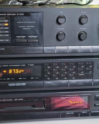 impianto stereo HiFi sansui e jbl