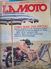 Rivista LA MOTO numero 8 anno 1980