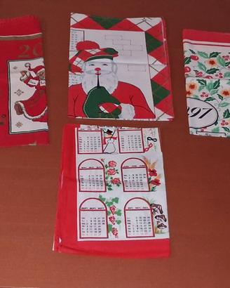 4 Strofinacci Canovacci Calendari 1990 92 97 2007