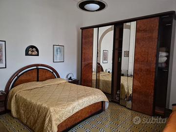 Camera da letto in radica completa