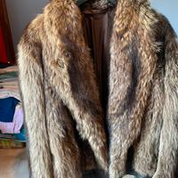 pelliccia volpe vintage