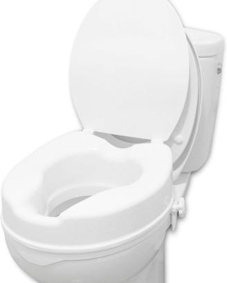 Rialzo WC per Anziani con Coperchio (10 cm) nuovo