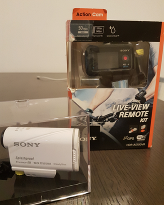 Action camera sony hdr as 100vr