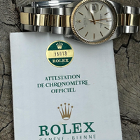 Rolex Date-Just 36 ref. 16013 Acciaio Oro Vintage
