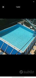 PISCINA NUOVA BESTWAY 7.32×3.66 m + DEPURATORE