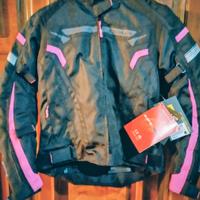 giubbotto giubbino moto lady donna L
