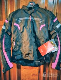 giubbotto giubbino moto lady donna L