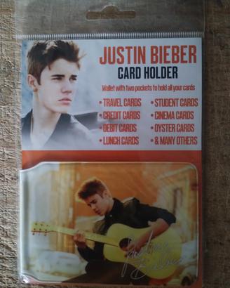 Justin Bieber portacarte di credito 