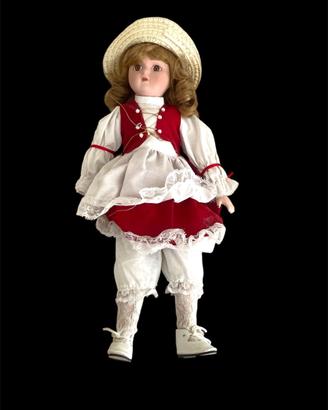 Bambola Porcellana del 1989 marca Heritage