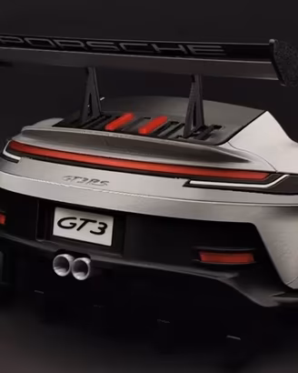 Supporto Portachiavi Retro Auto Porche GT3 RS