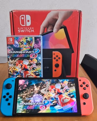 Nintendo Switch Oled + Mario Kart