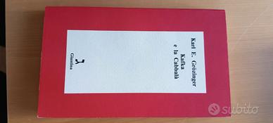 Libro "Kafka e la Cabbalà"
