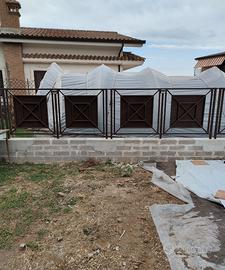 RINGHIERA ZINCATA GIARDINO 