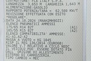 fiat panda anno 2016