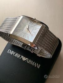 EMPORIO ARMANI- cassa 31x37mm- cofanetto originale