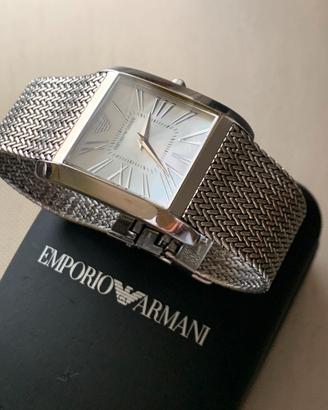 EMPORIO ARMANI- cassa 31x37mm- cofanetto originale