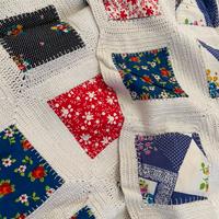 Copriletto coperta patchwork