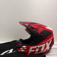 Casco motocross Fox V1 Sayak tg.L