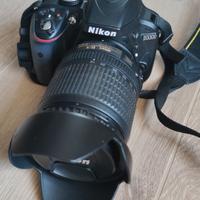 Nikon D3300 Reflex Digitale   Lens 18-105